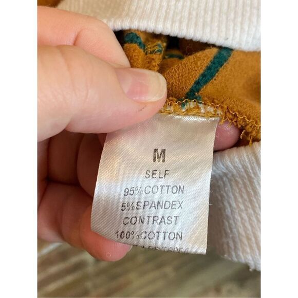 Polagram Striped Color Blocked Pull over Long Sleeve Sweater Shirt Women’s Size - Picture 8 of 8